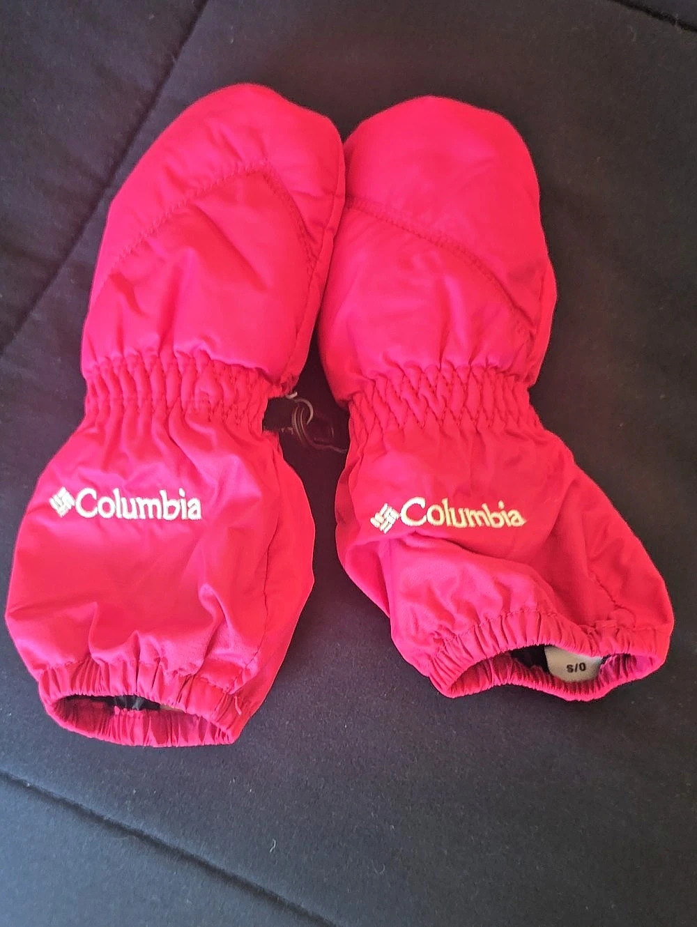 Columbia Pink 0/5 Mittens